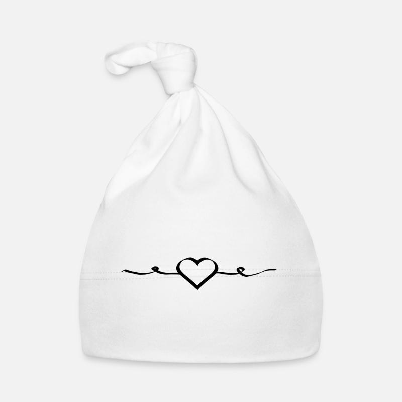 Cadeau de la Saint-Valentin La Saint-Valentin Bonnet bio Bébé