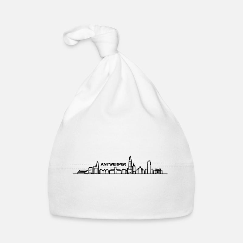 Skyline Antwerp Organic Baby Cap