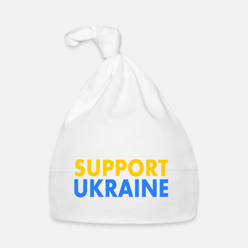 Support ukraine Baby Bio-Mütze
