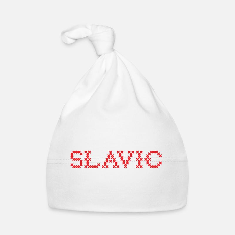 SLAVE Folk Slawisch Bonnet bio Bébé