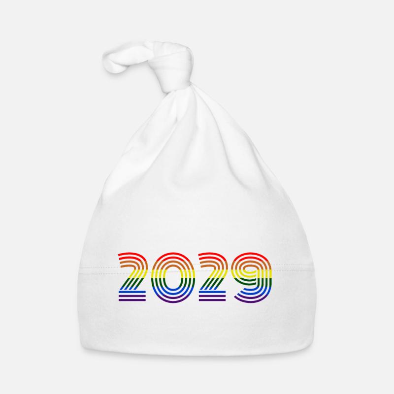 Arc-en-ciel 2029 Bonnet bio Bébé