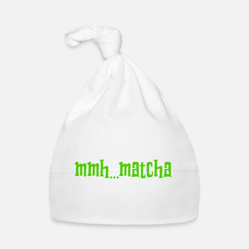 J’ADORE LE MATCHA Bonnet bio Bébé