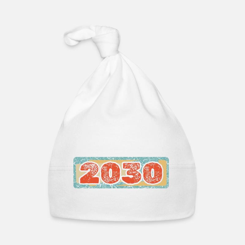 Year 2030 Organic Baby Cap
