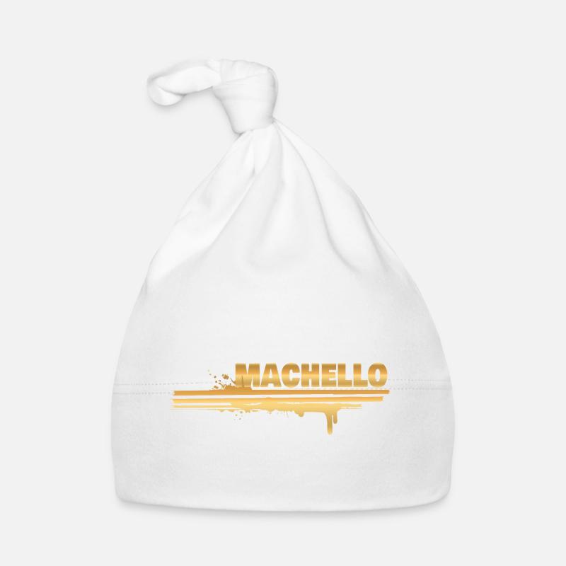 Une touche de couleur Machello Bonnet bio Bébé