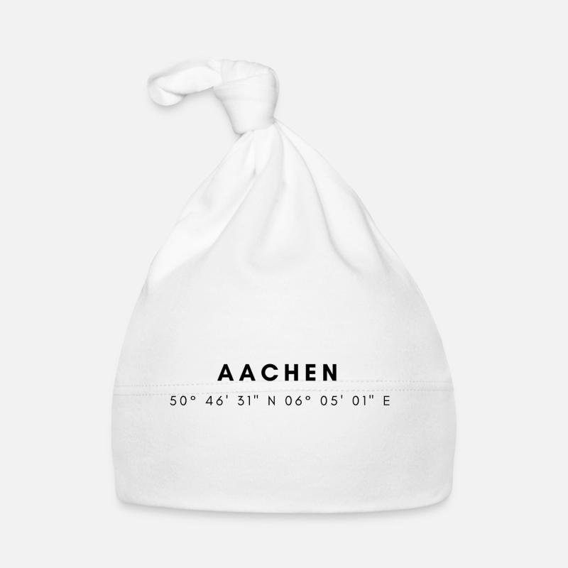 Aachen coordinates Organic Baby Cap