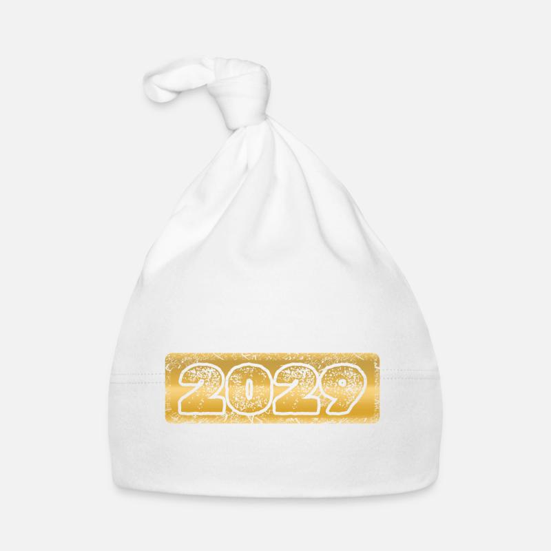 Année 2029 Bonnet bio Bébé