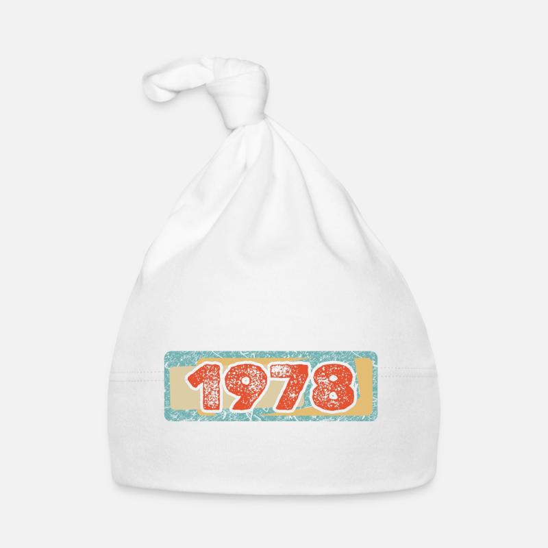 Né en 1978 Bonnet bio Bébé