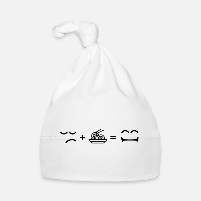 Negative Space Ovals Organic Baby Cap