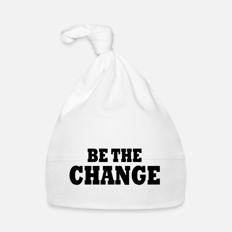 be the change Baby Bio-Mütze