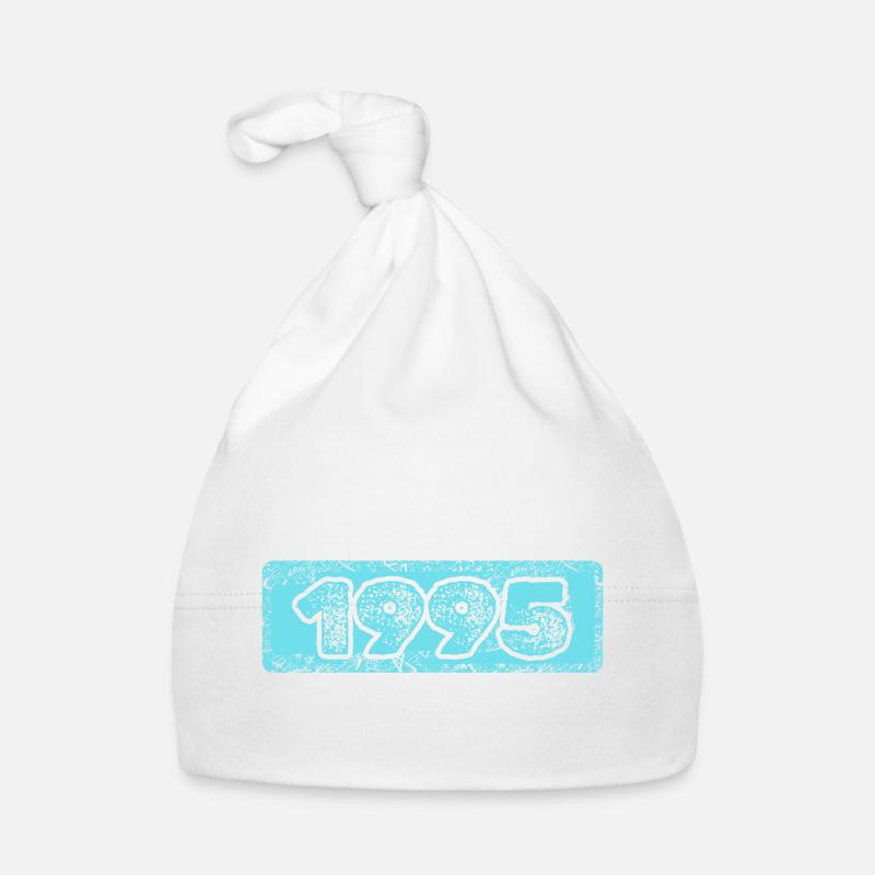 Zahl 1995 Baby Bio-Mütze