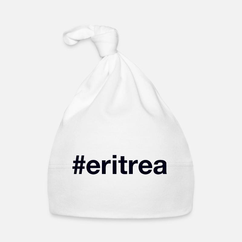 ERITREA Hashtag Baby Bio-Mütze