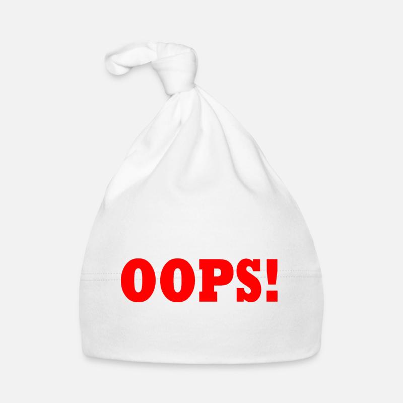 Oops Baby Bio-Mütze