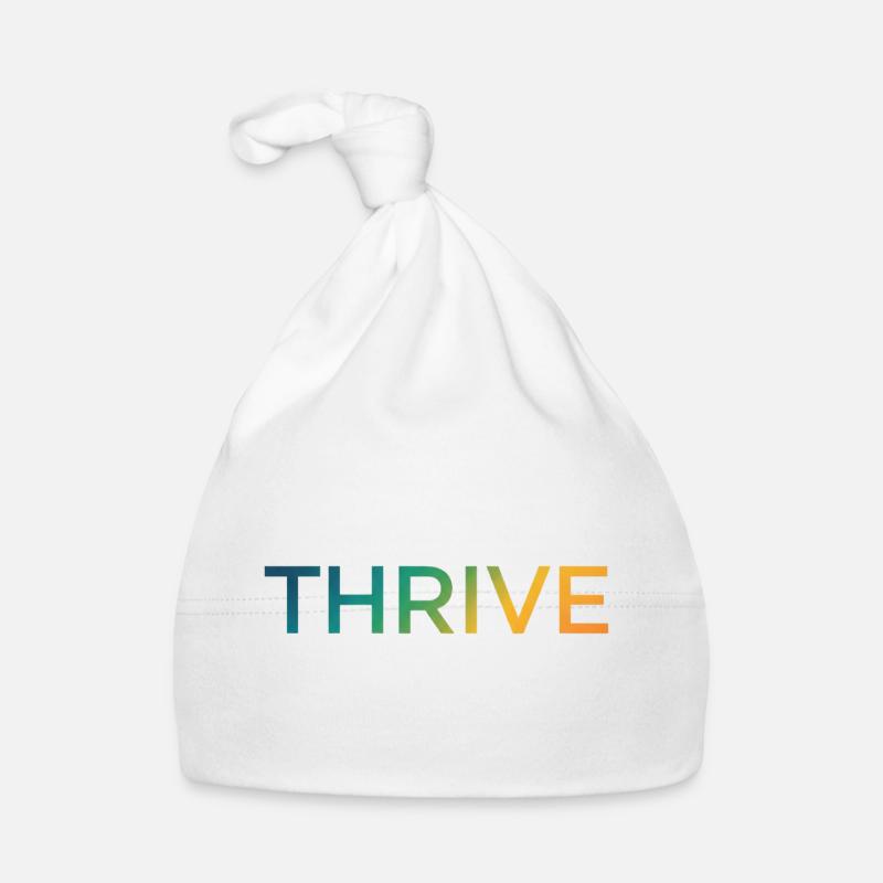 Thrive Gradient Lettering Organic Baby Cap