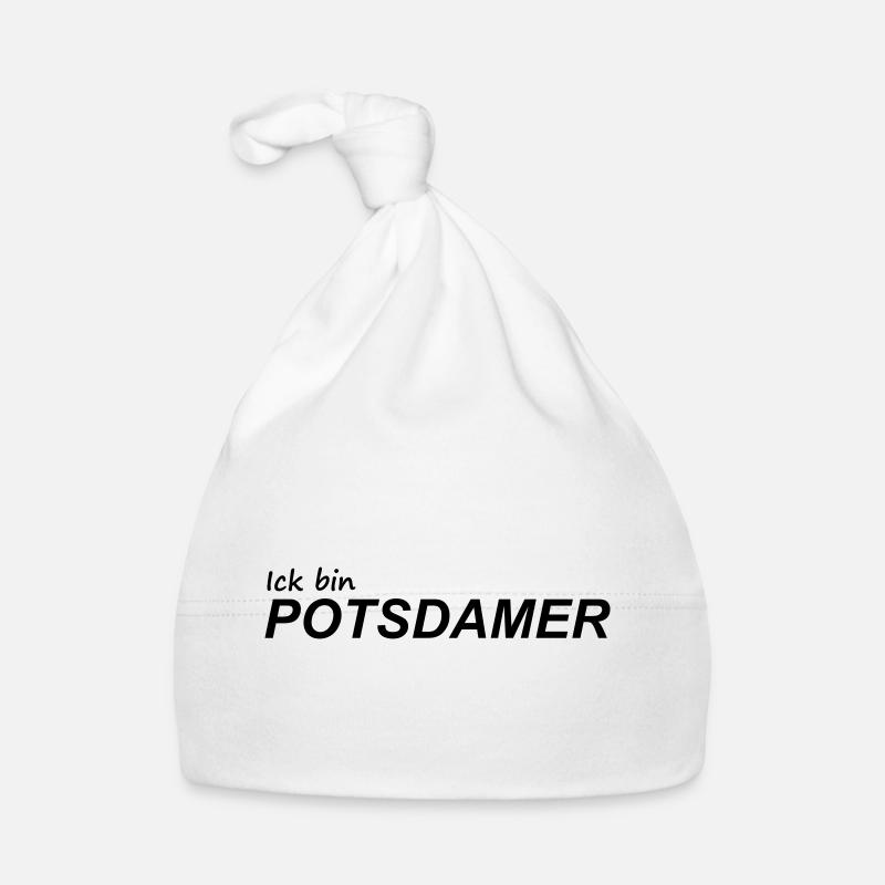 ICK BIN POTSDAMER Baby Bio-Mütze