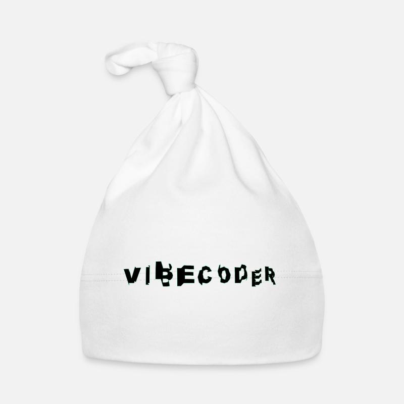 VibeCoder Glitch Neon Baby Bio-Mütze