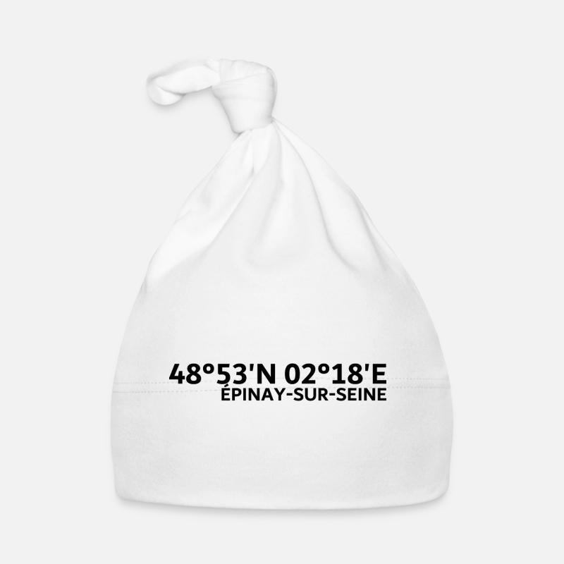 Épinay-sur-Seine coordinates Organic Baby Cap
