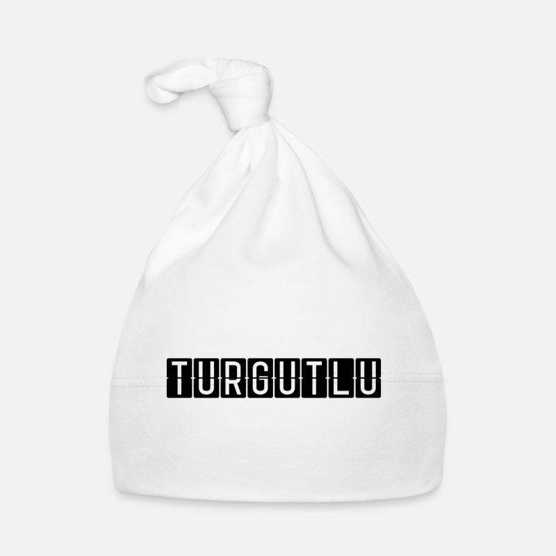 Panneau de l’aéroport de Turgutlu Bonnet bio Bébé