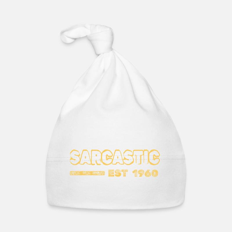 Sarcastic 1960 Organic Baby Cap