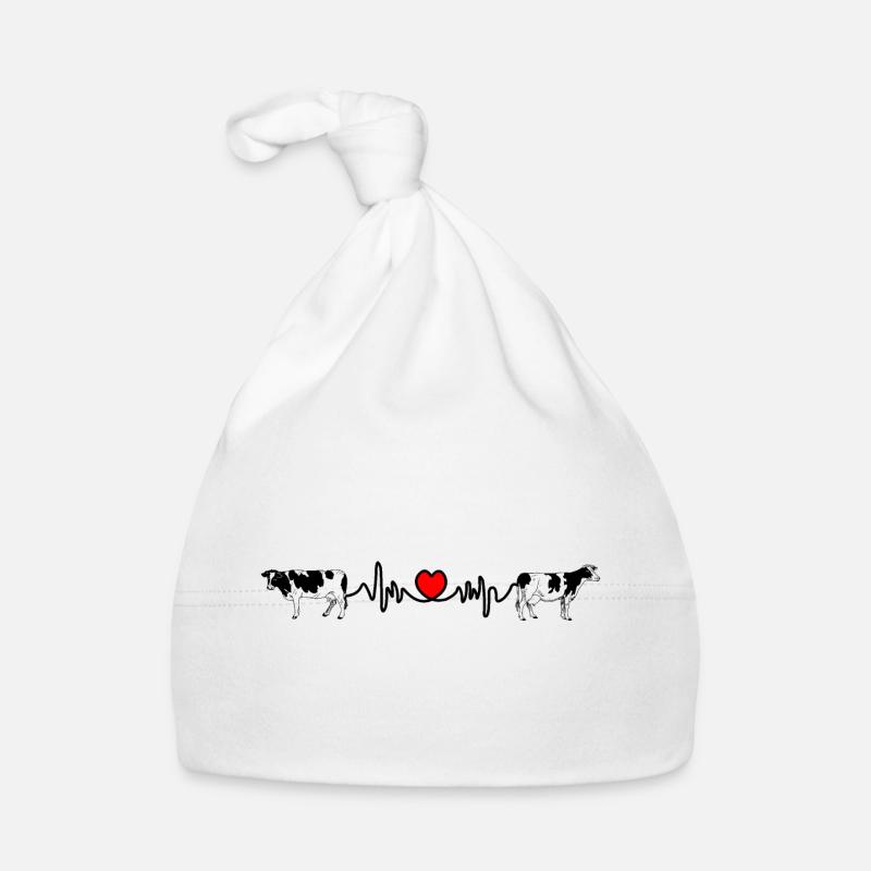 Cardio-Herzfrequenz-Kühe Baby Bio-Mütze