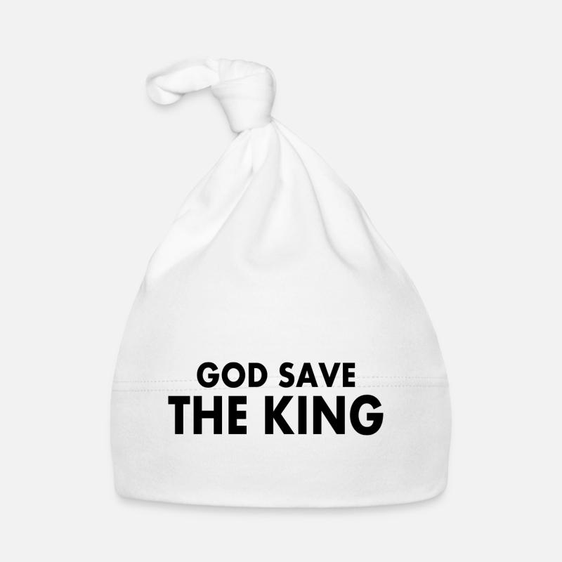 god save the king Organic Baby Cap