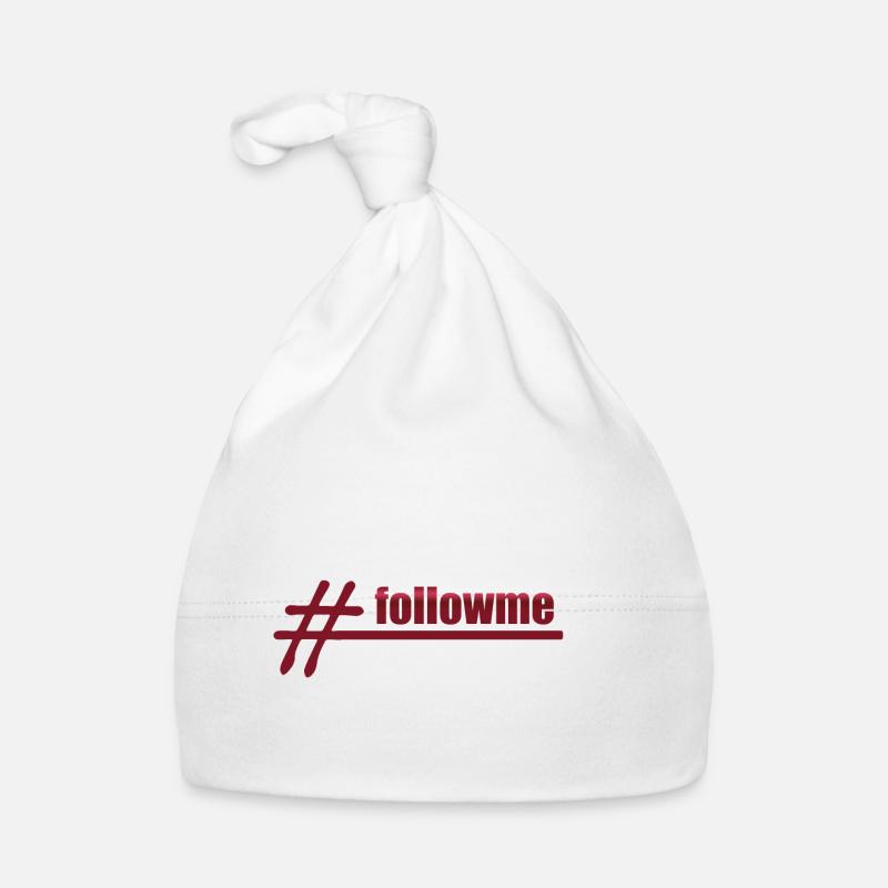 Style Hashtag suivez-moi Suivez-moi Bonnet bio Bébé