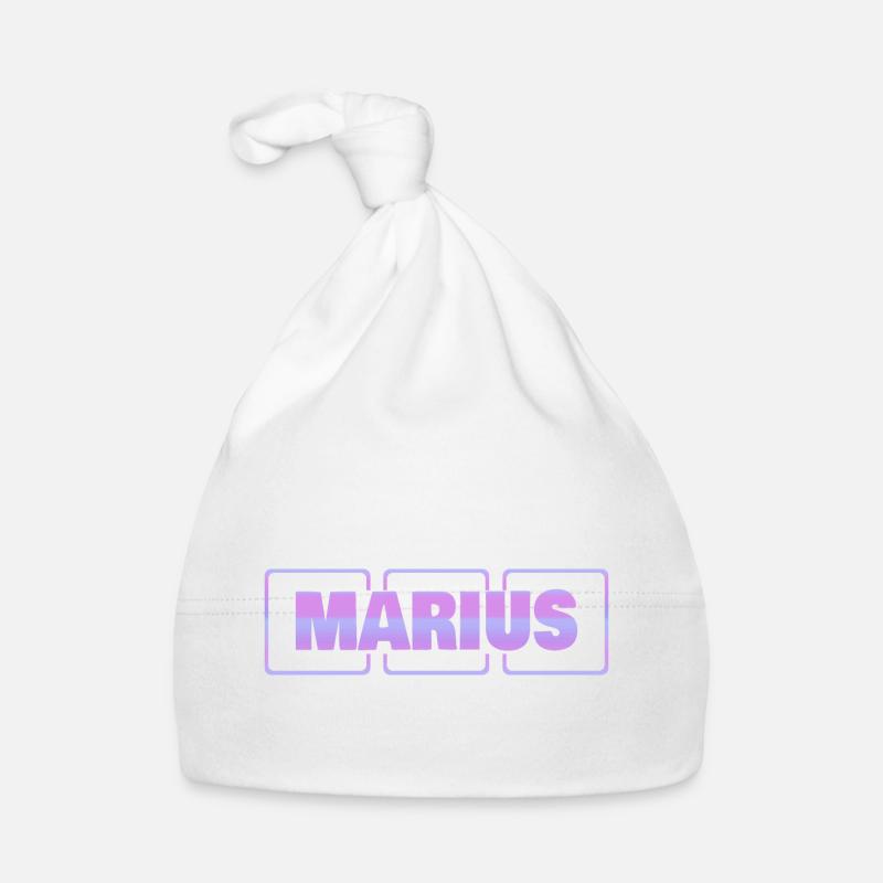 Gift for Marius Organic Baby Cap