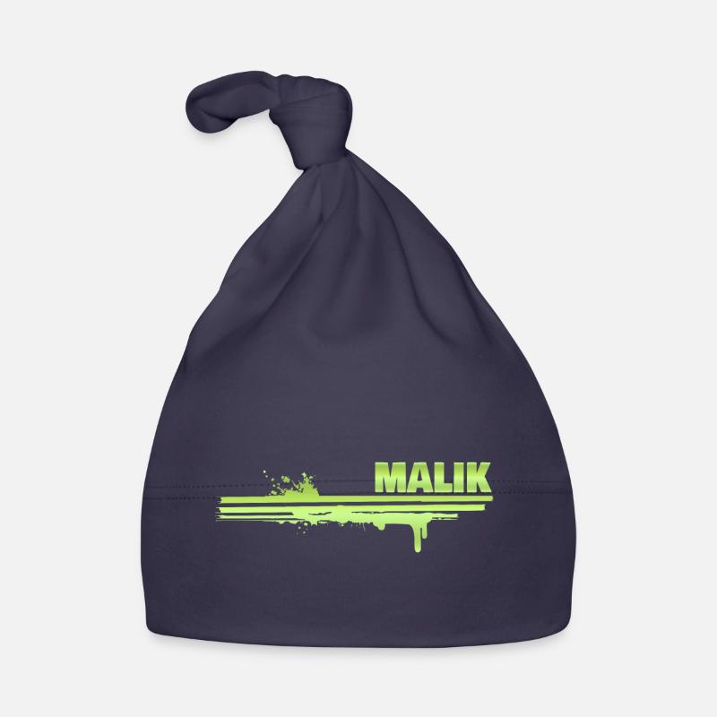 Farbklecks Malik Baby Bio-Mütze