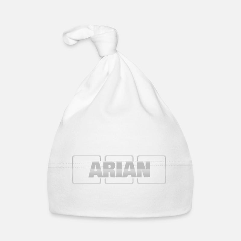 Arian als Geschenkidee Baby Bio-Mütze