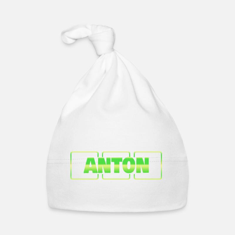 Gift for Anton Organic Baby Cap