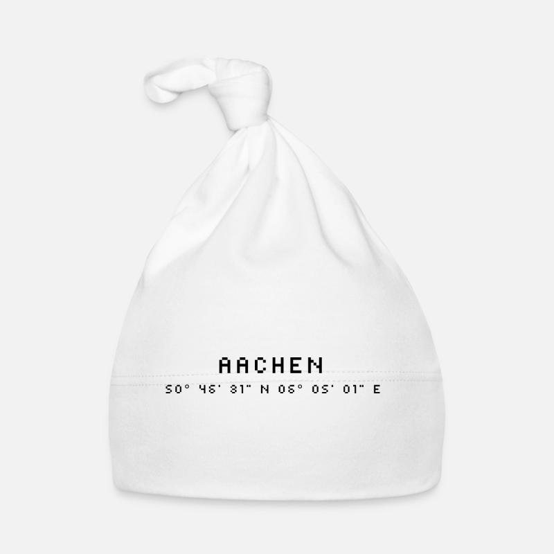 Aachen coordinates Organic Baby Cap