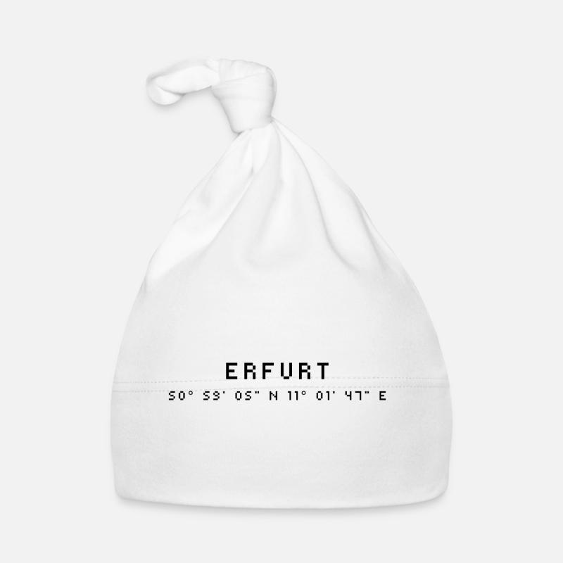 Erfurt coordinates Organic Baby Cap