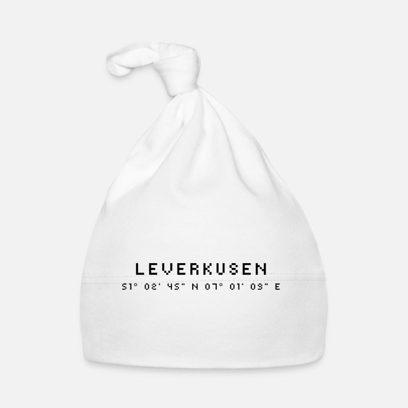 Leverkusen coordinates Organic Baby Cap