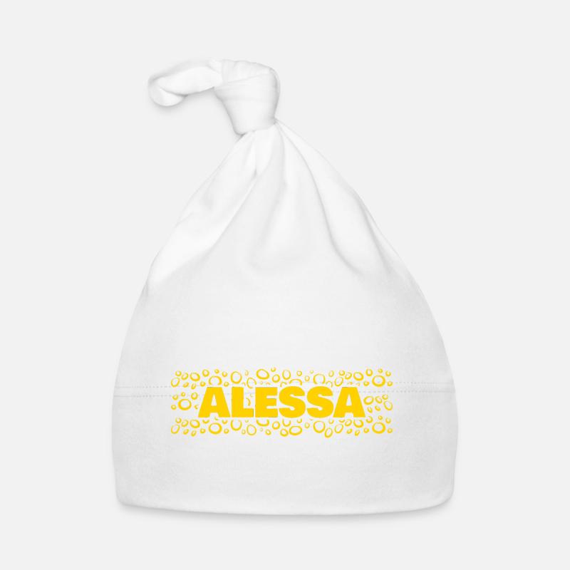 Vorname Alessa Baby Bio-Mütze