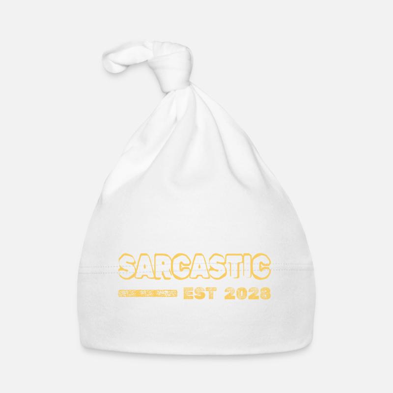 Sarkasmus 2028 Baby Bio-Mütze