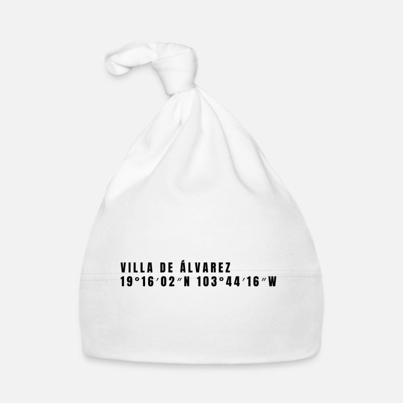 Colima, Mexico Coordinates Organic Baby Cap