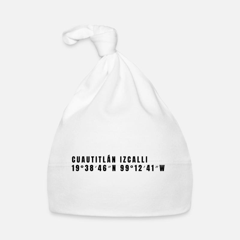 State of Mexico Mexico Coordinates Organic Baby Cap