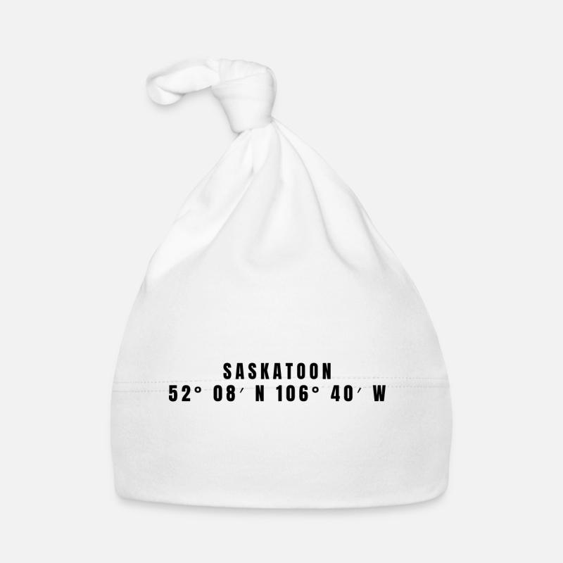Saskatoon Kanada Koordinaten Baby Bio-Mütze