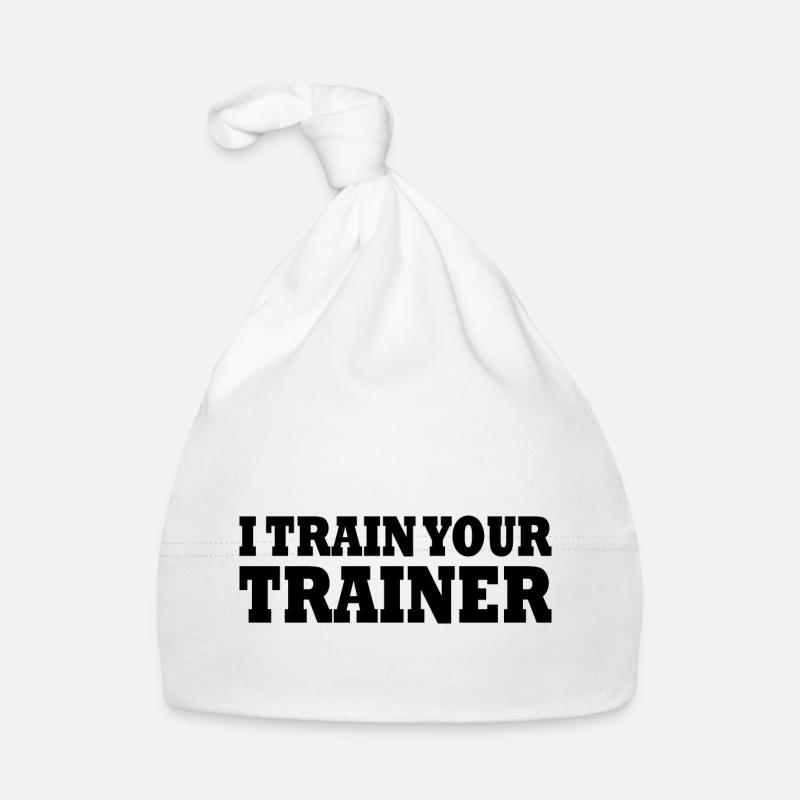 I train your trainer Organic Baby Cap