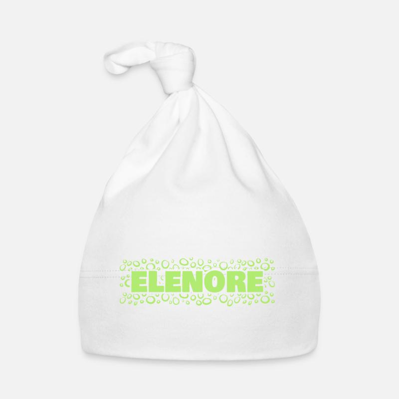 Vorname Elenore Baby Bio-Mütze