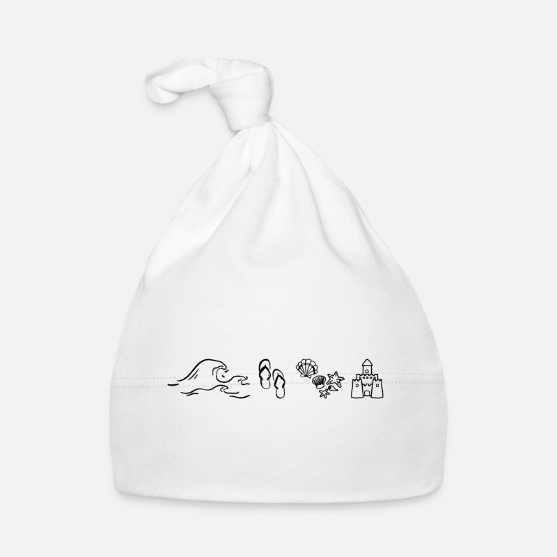 Summer Vibe Organic Baby Cap