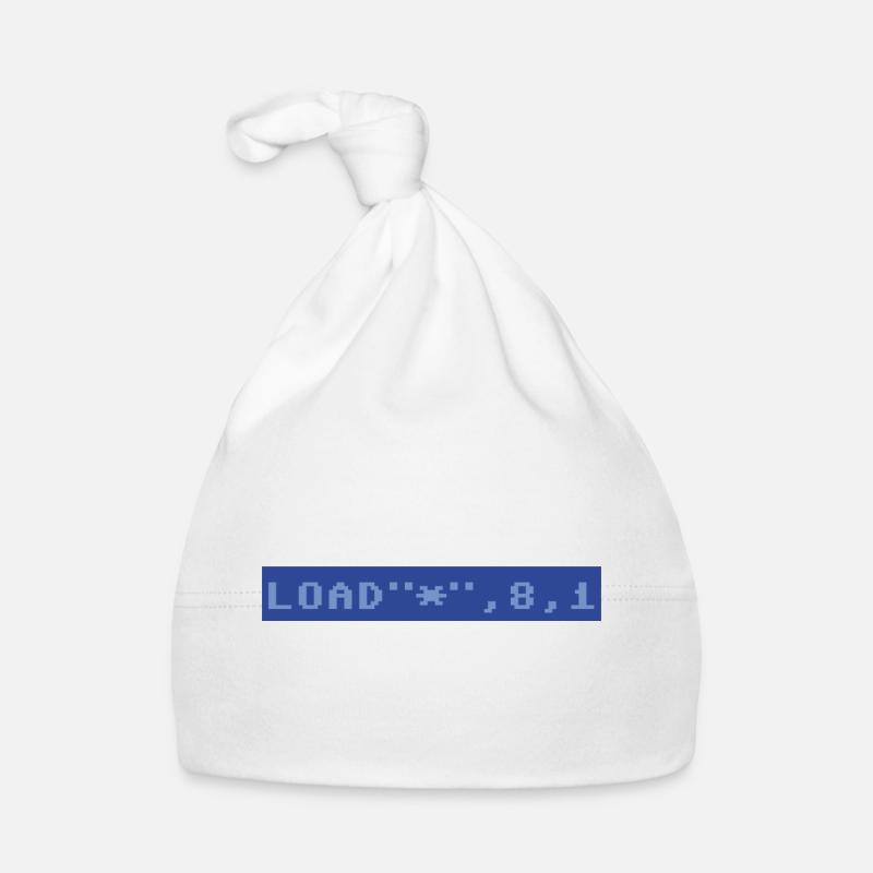 64 LOAD - Organic Baby Cap - white