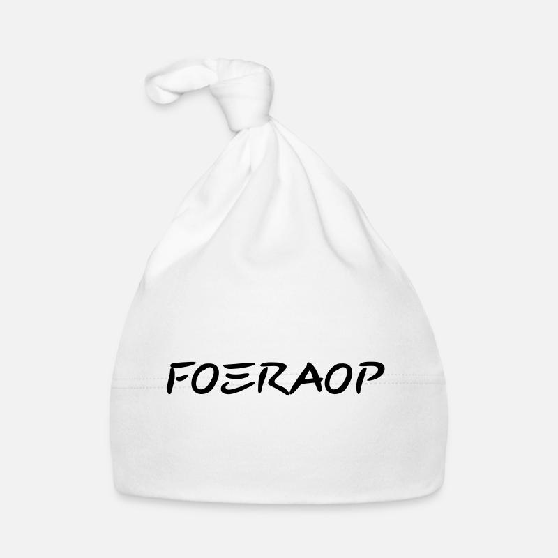 Foeraop - Antwerp dialect Organic Baby Cap