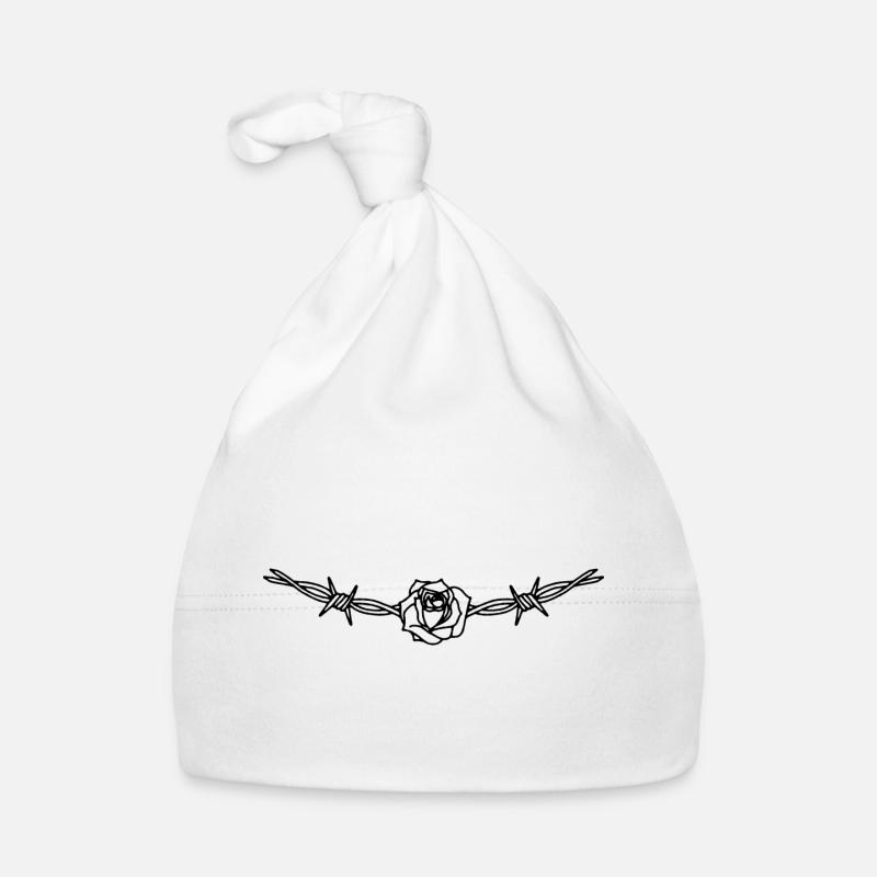 Rose Organic Baby Cap