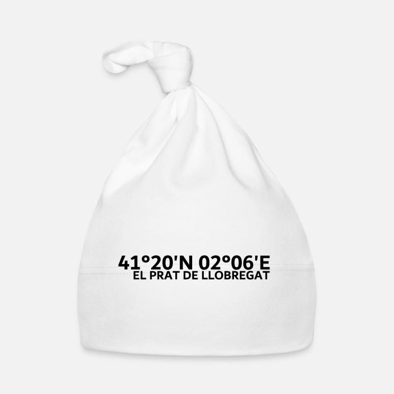 El Prat de Llobregat Coordinates Organic Baby Cap