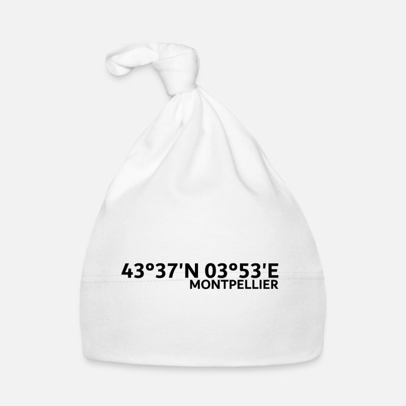 Montpellier Coordinates Organic Baby Cap