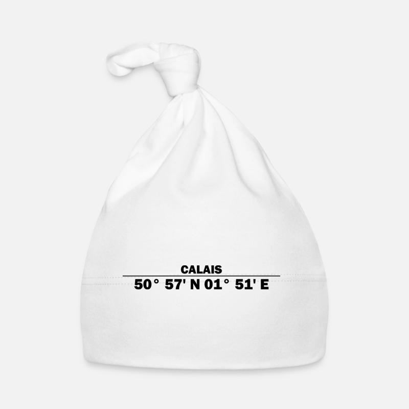 Calais coordinates Organic Baby Cap