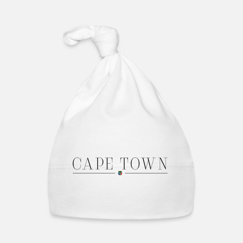 J’adore Cape Town - Bonnet bio Bébé - blanc