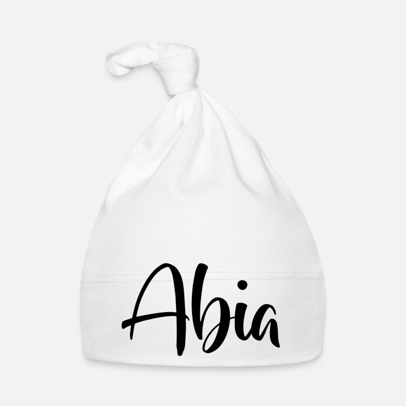 Name - Abia Baby Bio-Mütze