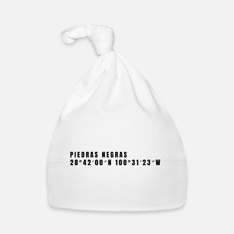 Coahuila, Mexico Coordinates Organic Baby Cap