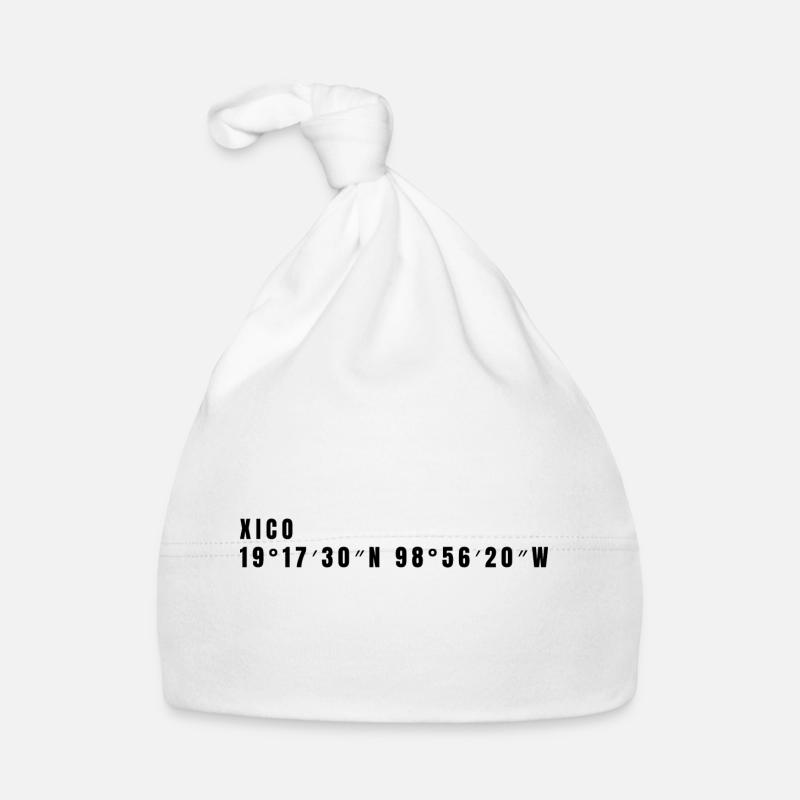 State of Mexico Mexico Coordinates Organic Baby Cap